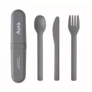 Set tacamuri, 2509E16566, Everestus, 17.5x2.7x3.9 cm, Plastic, Albastru petrol