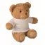 Ursulet de plus, Everestus, 2601E14687, 23 cm, Plush, Alb