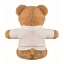 Ursulet de plus, Everestus, 2601E14687, 23 cm, Plush, Alb