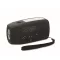 Radio portabil cu lanterna led, 2509E16431, Everestus, 13x5x6 cm, ABS, Negru
