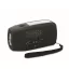 Radio portabil cu lanterna led, 2509E16431, Everestus, 13x5x6 cm, ABS, Negru