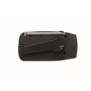 Radio portabil cu lanterna led, 2509E16431, Everestus, 13x5x6 cm, ABS, Negru