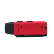   Radio portabil cu lanterna, Everestus, 2610E17907, 1200 mAh, 13x5x6 cm, ABS, Rosu