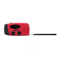   Radio portabil cu lanterna, Everestus, 2610E17907, 1200 mAh, 13x5x6 cm, ABS, Rosu