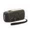Radio portabil cu lanterna led, 2509E16432, Everestus, 13x5x6 cm, ABS, Verde inchis