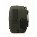 Radio portabil cu lanterna led, 2509E16432, Everestus, 13x5x6 cm, ABS, Verde inchis
