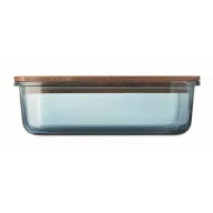   Cutie pranz, 800 ml, 2509E15402, Everestus, 19.7x14.7x6.2 cm, Sticla, Albastru transparent