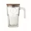 Cana 450 ml, 2509E15340, Everestus, 12.6x14.5 cm, Sticla, Transparent