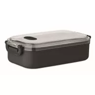   Caserola pentru alimente, 650 ml, Everestus, 2601E14216, 21.6x12x6.5 cm, Polipropilena, Negru