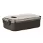 Caserola pentru alimente, 650 ml, Everestus, 2601E14216, 21.6x12x6.5 cm, Polipropilena, Negru
