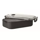 Caserola pentru alimente, 650 ml, Everestus, 2601E14216, 21.6x12x6.5 cm, Polipropilena, Negru