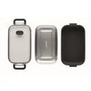 Caserola pentru alimente, 650 ml, Everestus, 2601E14216, 21.6x12x6.5 cm, Polipropilena, Negru