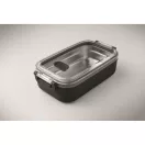Caserola pentru alimente, 650 ml, Everestus, 2601E14216, 21.6x12x6.5 cm, Polipropilena, Negru