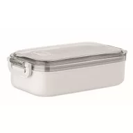   Caserola pentru alimente, 650 ml, Everestus, 2601E14213, 21.6x12x6.5 cm, Polipropilena, Alb