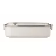   Caserola pentru alimente, 650 ml, Everestus, 2601E14213, 21.6x12x6.5 cm, Polipropilena, Alb