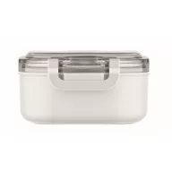   Caserola pentru alimente, 650 ml, Everestus, 2601E14213, 21.6x12x6.5 cm, Polipropilena, Alb