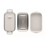   Caserola pentru alimente, 650 ml, Everestus, 2601E14213, 21.6x12x6.5 cm, Polipropilena, Alb
