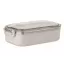 Caserola pentru alimente, 650 ml, Everestus, 2601E14215, 21.6x12x6.5 cm, Polipropilena, Gri