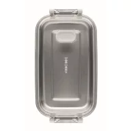   Caserola pentru alimente, 650 ml, Everestus, 2601E14215, 21.6x12x6.5 cm, Polipropilena, Gri