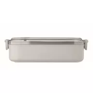   Caserola pentru alimente, 650 ml, Everestus, 2601E14215, 21.6x12x6.5 cm, Polipropilena, Gri