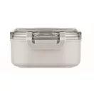 Caserola pentru alimente, 650 ml, Everestus, 2601E14215, 21.6x12x6.5 cm, Polipropilena, Gri