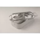 Caserola pentru alimente, 650 ml, Everestus, 2601E14215, 21.6x12x6.5 cm, Polipropilena, Gri