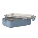Caserola pentru alimente, 650 ml, Everestus, 2601E14217, 21.6x12x6.5 cm, Polipropilena, Verde petrol