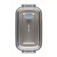   Caserola pentru alimente, 650 ml, Everestus, 2601E14217, 21.6x12x6.5 cm, Polipropilena, Verde petrol
