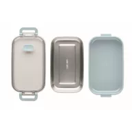   Caserola pentru alimente, 650 ml, Everestus, 2601E14214, 21.6x12x6.5 cm, Polipropilena, Albastru copil