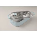 Caserola pentru alimente, 650 ml, Everestus, 2601E14214, 21.6x12x6.5 cm, Polipropilena, Albastru copil