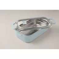   Caserola pentru alimente, 650 ml, Everestus, 2601E14214, 21.6x12x6.5 cm, Polipropilena, Albastru copil