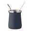 Pahar yerba mate cu perete dublu, 240 ml, Everestus, 2601E14124, Ø8x10.7 cm, Otel, Albastru French Navy