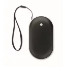 Powerbank, 5000 mAh, Everestus, 2601E14005, 10x5.9x2.3 cm, Aluminiu, Negru