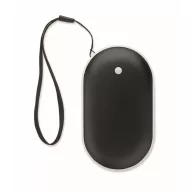   Powerbank, 5000 mAh, Everestus, 2601E14005, 10x5.9x2.3 cm, Aluminiu, Negru