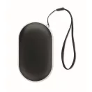 Powerbank, 5000 mAh, Everestus, 2601E14005, 10x5.9x2.3 cm, Aluminiu, Negru