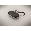 Powerbank, 5000 mAh, Everestus, 2601E14005, 10x5.9x2.3 cm, Aluminiu, Negru