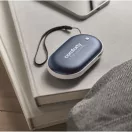 Powerbank, 5000 mAh, Everestus, 2601E14003, 10x5.9x2.3 cm, Aluminiu, Albastru