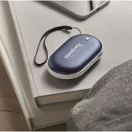   Powerbank, 5000 mAh, Everestus, 2601E14003, 10x5.9x2.3 cm, Aluminiu, Albastru