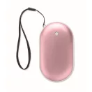 Powerbank, 5000 mAh, Everestus, 2601E14006, 10x5.9x2.3 cm, Aluminiu, Roz copil