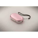 Powerbank, 5000 mAh, Everestus, 2601E14006, 10x5.9x2.3 cm, Aluminiu, Roz copil
