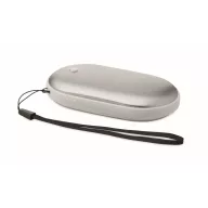   Powerbank, 5000 mAh, Everestus, 2601E14004, 10x5.9x2.3 cm, Aluminiu, Argintiu mat