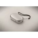 Powerbank, 5000 mAh, Everestus, 2601E14004, 10x5.9x2.3 cm, Aluminiu, Argintiu mat