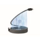 Cablu magnetic, Everestus, 2601E13890, 28x35x32 cm, Poliester, Alb, Negru