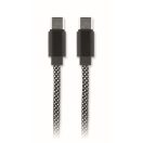 Cablu magnetic, Everestus, 2601E13890, 28x35x32 cm, Poliester, Alb, Negru