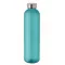 Sticla de apa 1000 ml, Everestus, 2601E14596, Ø7.5x27.8 cm, Polietilena, Albastru transparent