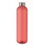 Sticla de apa 1000 ml, Everestus, 2601E14599, Ø7.5x27.8 cm, Polietilena, Rosu transparent