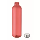Sticla de apa 1000 ml, Everestus, 2601E14599, Ø7.5x27.8 cm, Polietilena, Rosu transparent