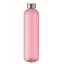 Sticla de apa 1000 ml, Everestus, 2601E14600, Ø7.5x27.8 cm, Polietilena, Roz transparent