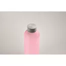 Sticla de apa 1000 ml, Everestus, 2601E14600, Ø7.5x27.8 cm, Polietilena, Roz transparent