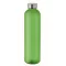 Sticla de apa 1000 ml, Everestus, 2601E14602, Ø7.5x27.8 cm, Polietilena, Verde lime transparent
